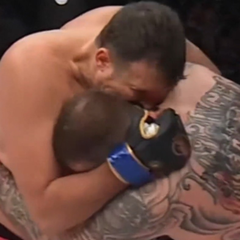 Video: Gruesome ear bite leads to fighter being assaulted by crowd