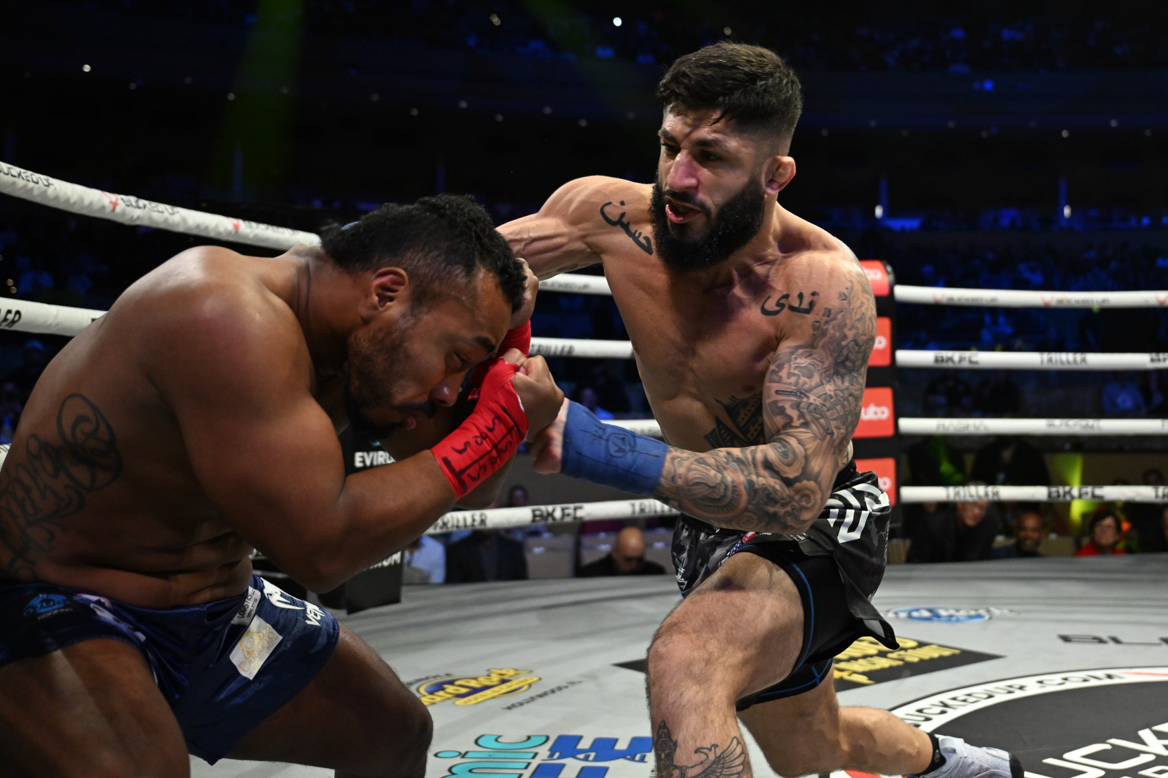 Sabah Homasi happy for fresh start in BKFC, warns fighters about working with PFL: ‘Those guys f*cking suck’