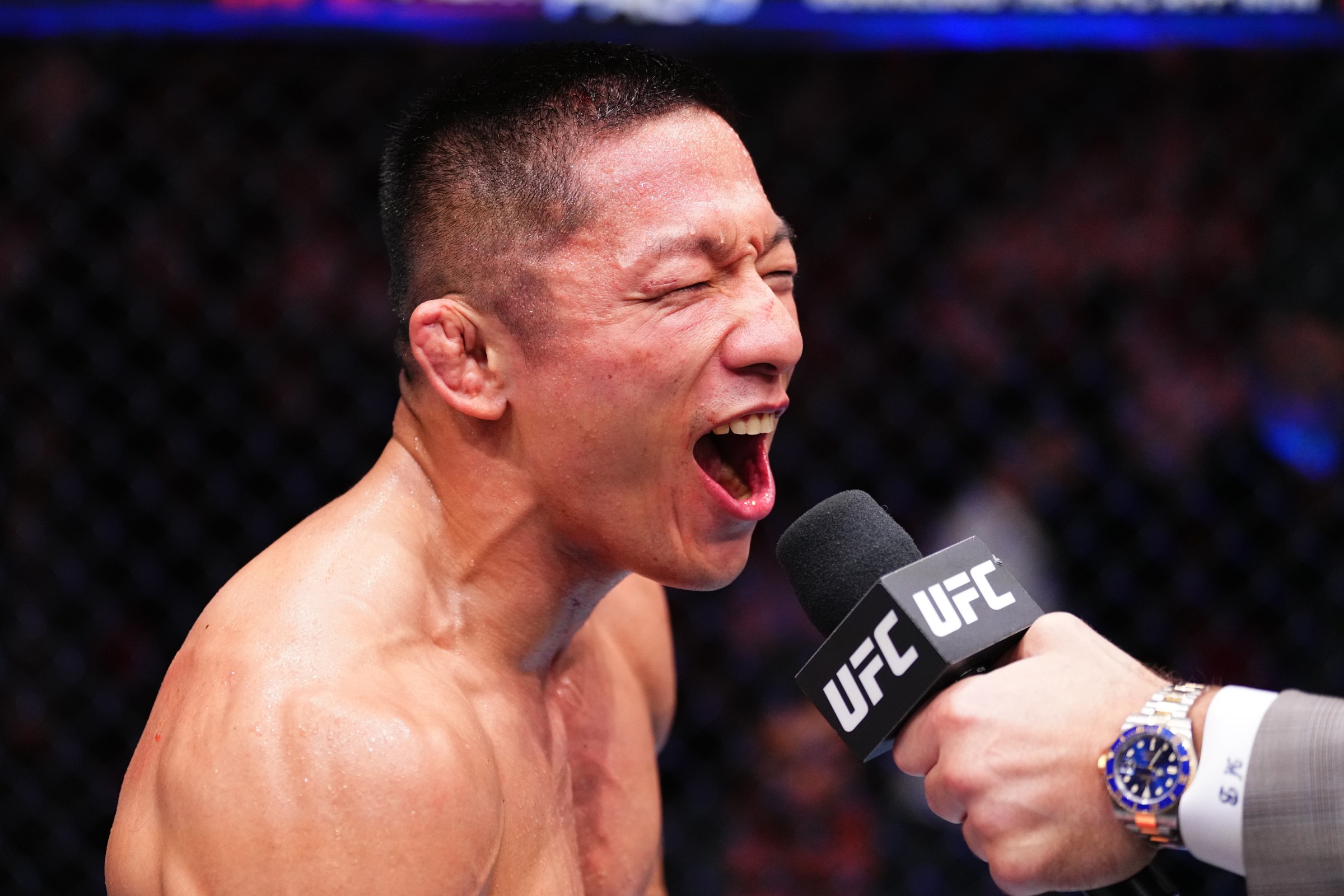 UFC Vegas 113 results: Kyoji Horiguchi busts up, bloodies Amir Albazi to win lopsided decision