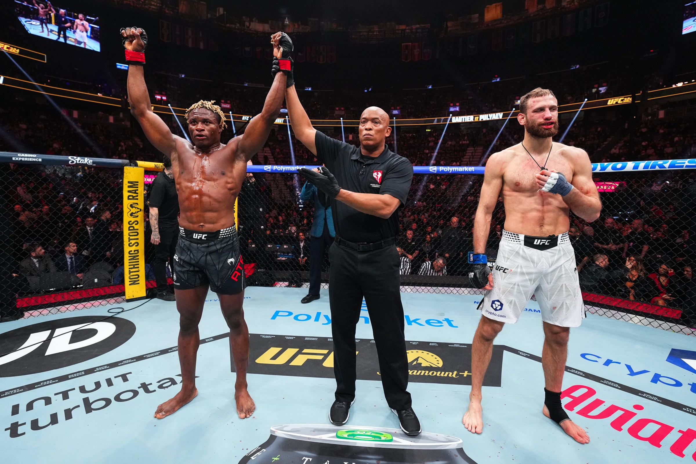 Dana White reveals referee forced to leave UFC 324 with injury