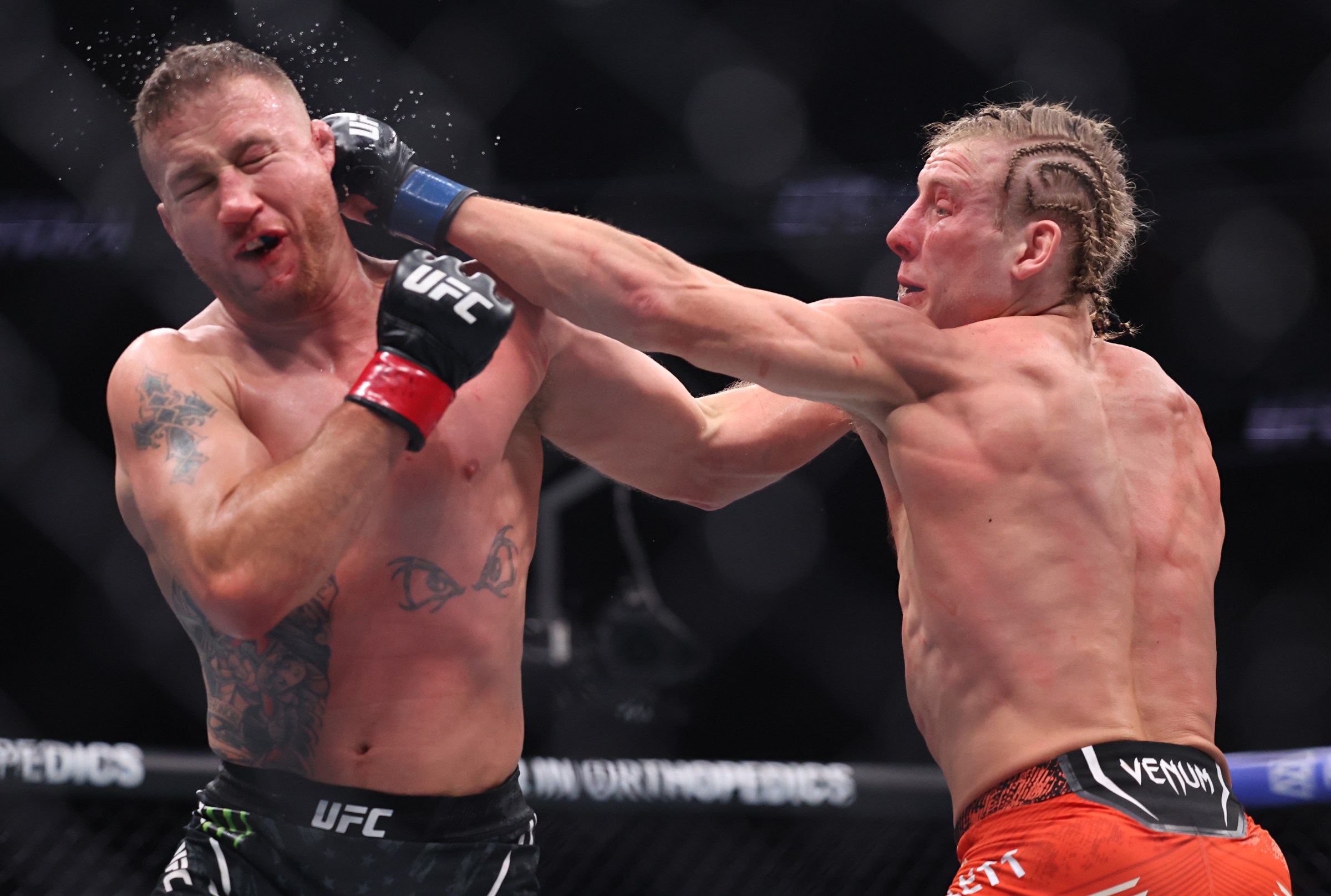 Justin Gaethje vs. Paddy Pimblett full fight video highlights