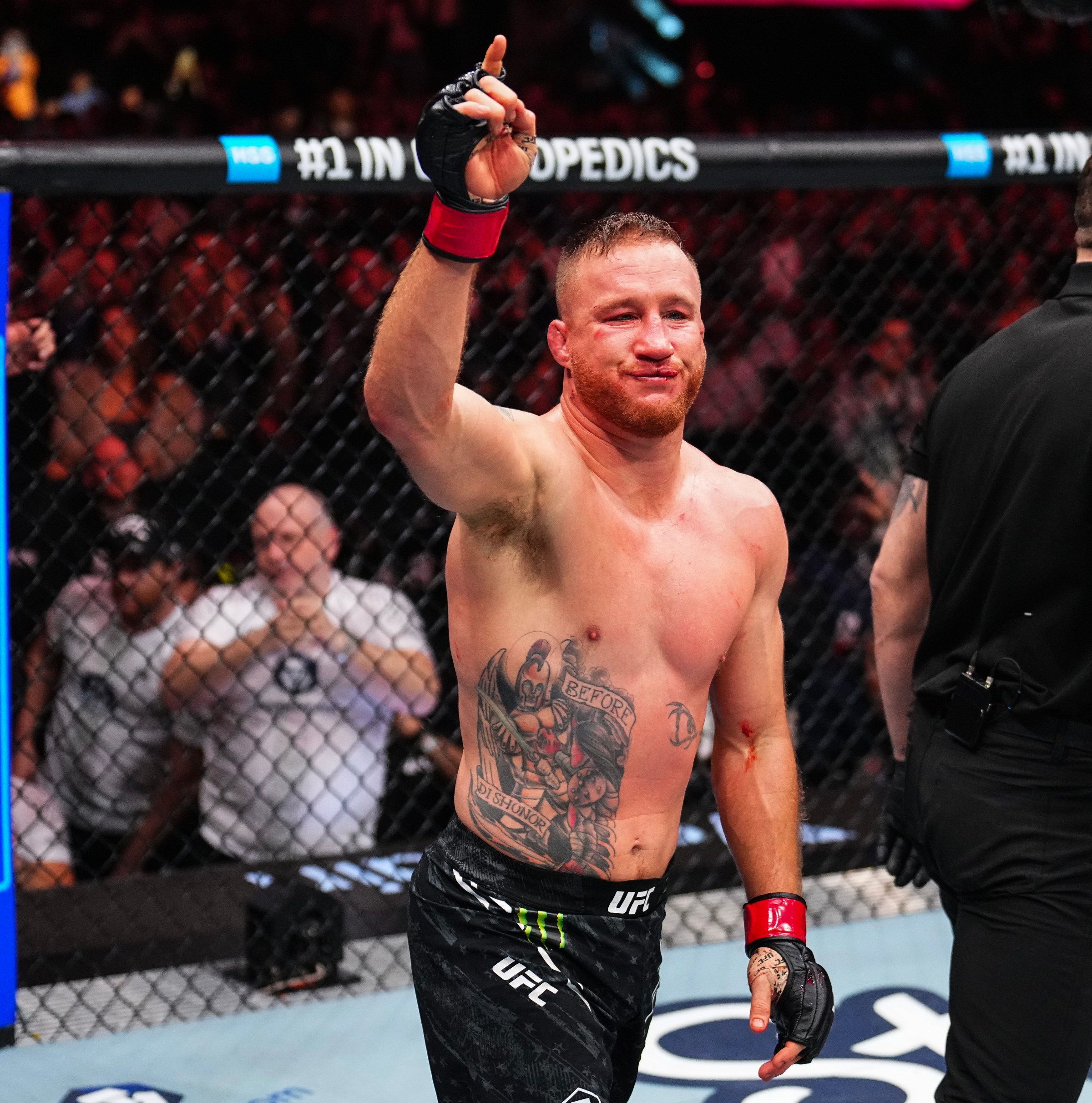 Mike Perry intrigued by bare-knuckle matchup with Justin Gaethje after UFC 324 win, jokes ‘I don’t want to pick on small people’