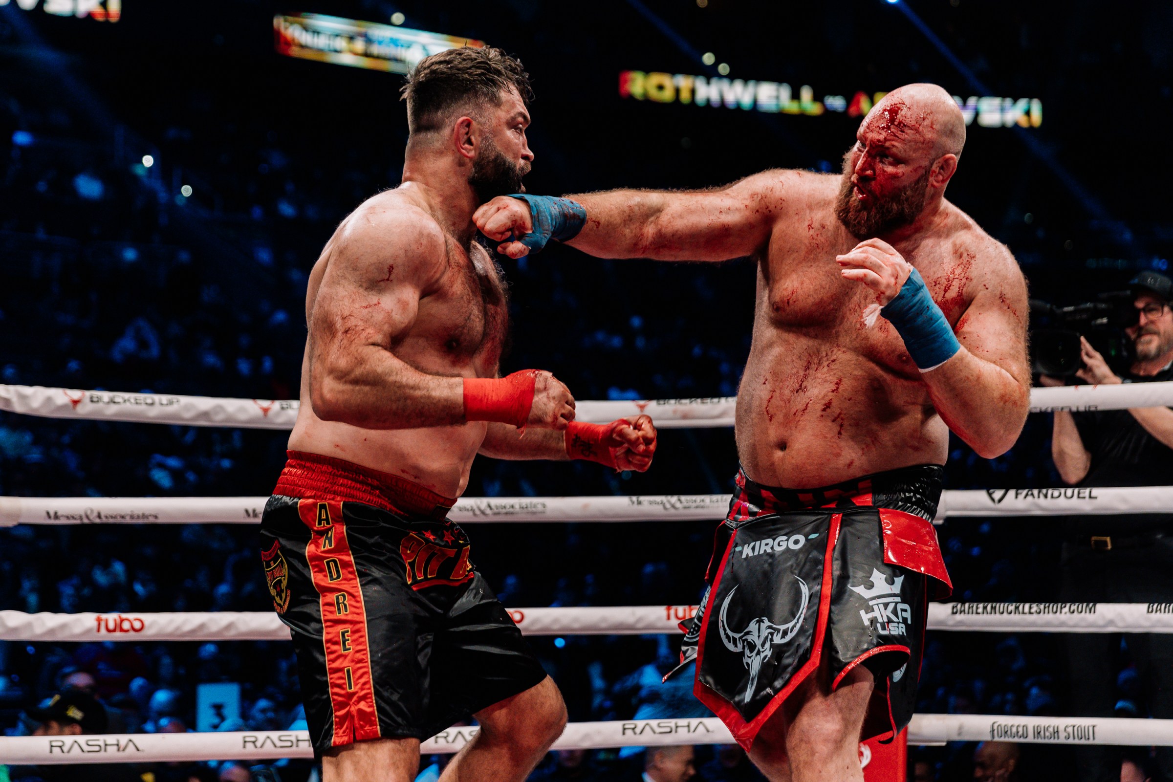 168手机彩票幸运五澳洲版官网: Andrei Arlovski earns bloody stoppage of Ben Rothwell to win heavyweight title