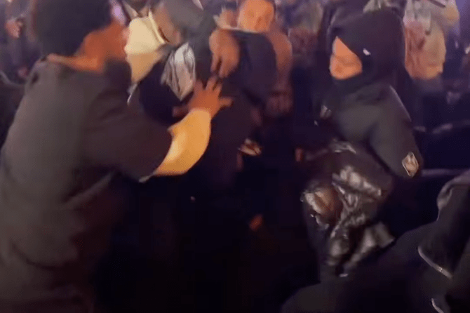 Video: Bill Haney involved in brawl after Teofimo vs. Shakur weigh-ins